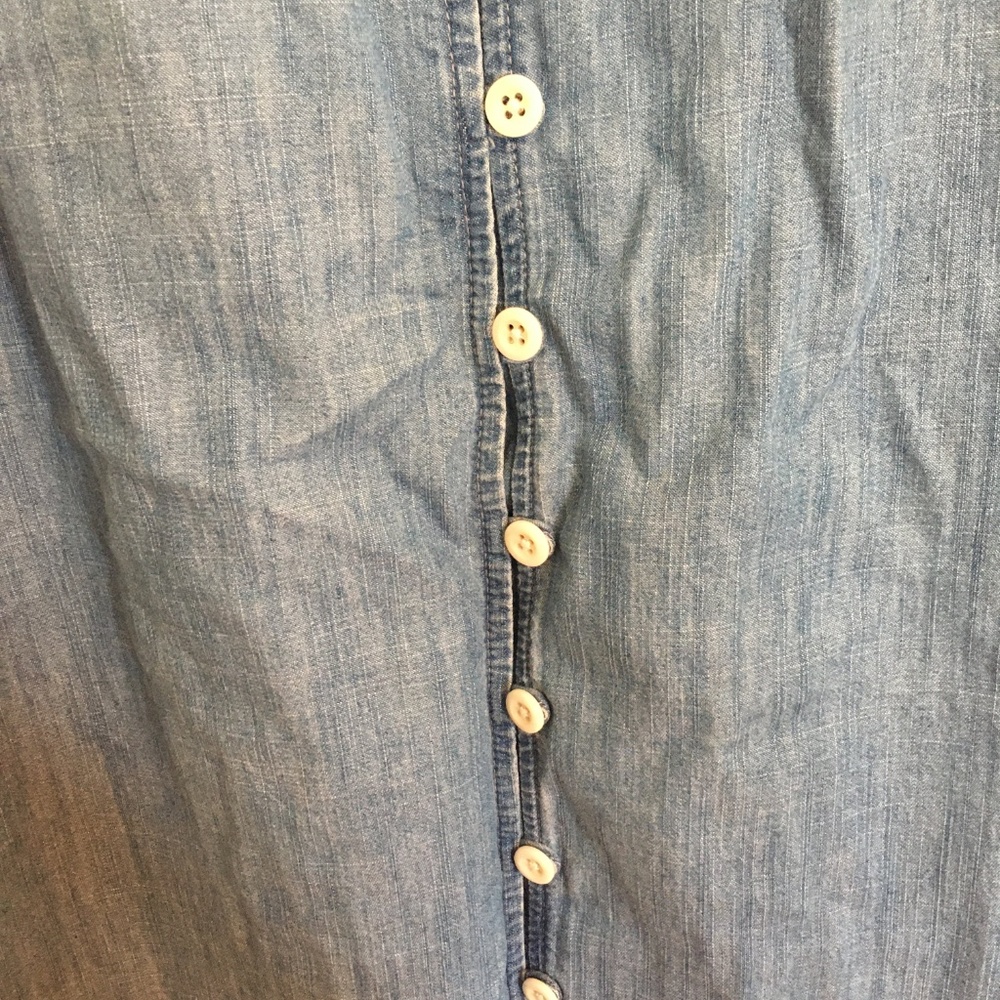 Madewell button-front denim dress! - Picture 4 of 6